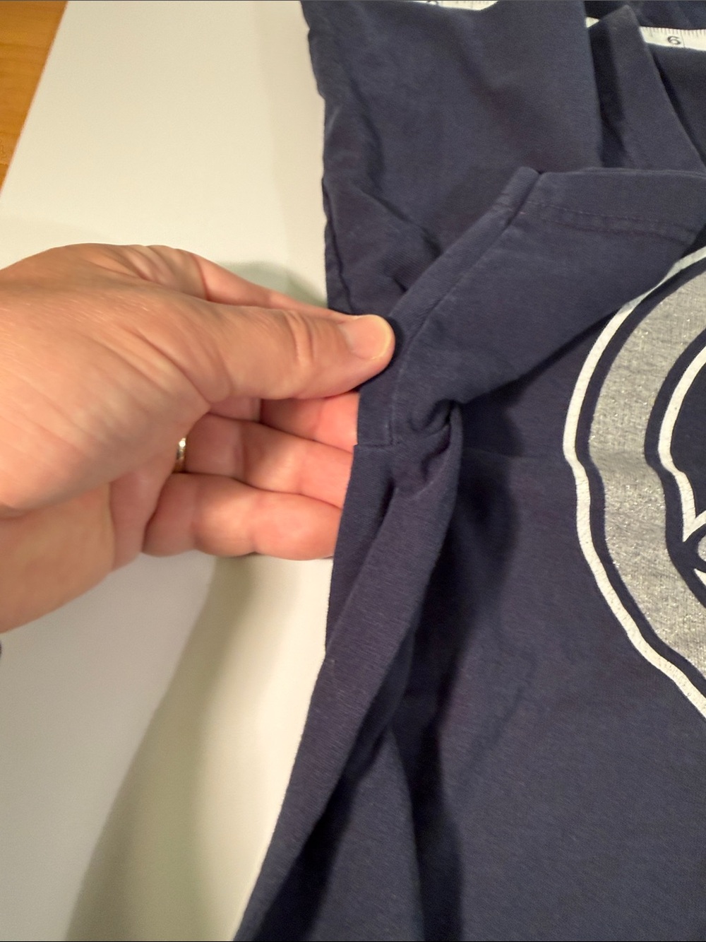Fantastic 4, Men's Navy Graphic Crewneck T-Shirt, Marvel - Picture 9 of 10